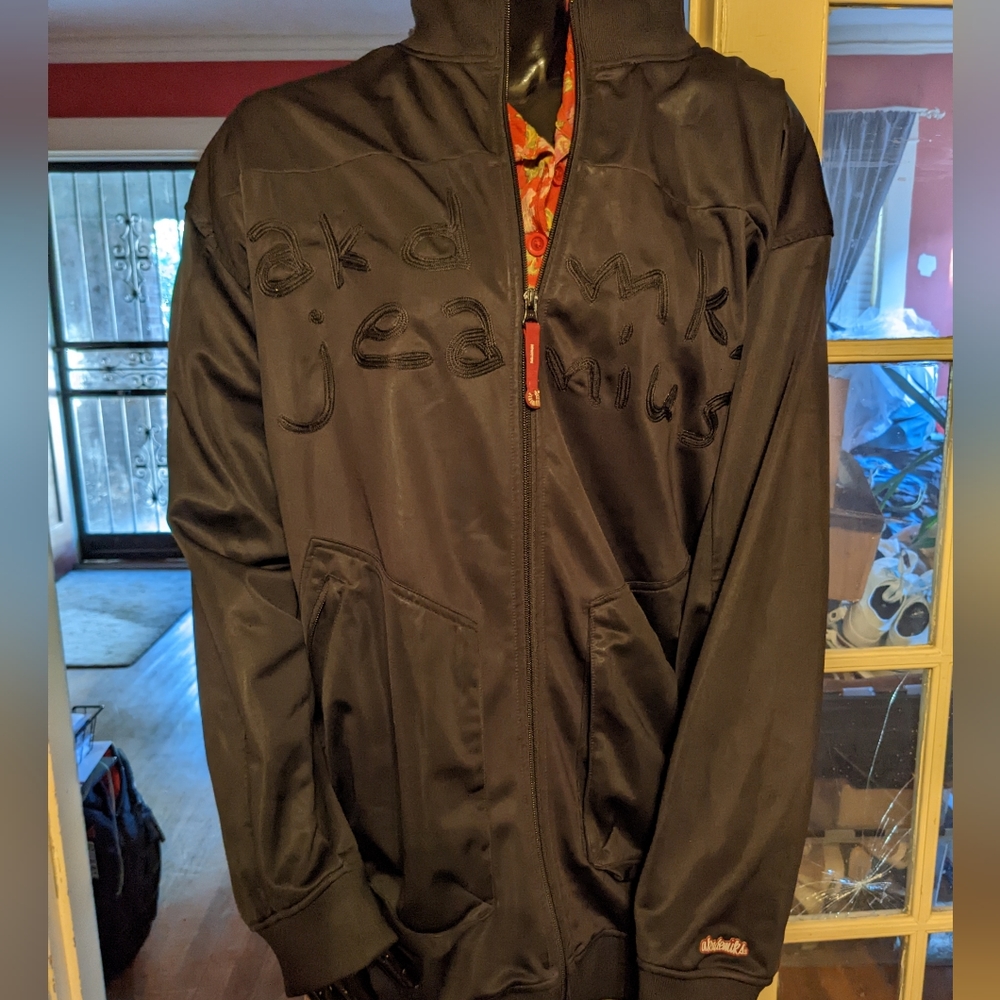 Vintage streetwear Akademiks track jacket 3xl